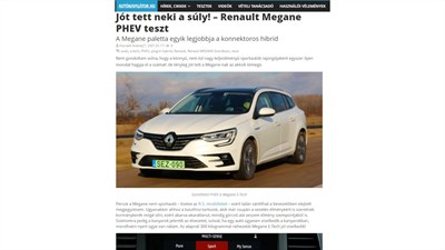 Renault Megane PHEV
