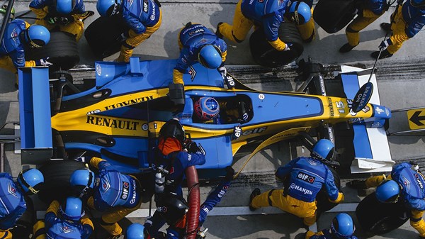 Renault Sport - Formule Un sur piste