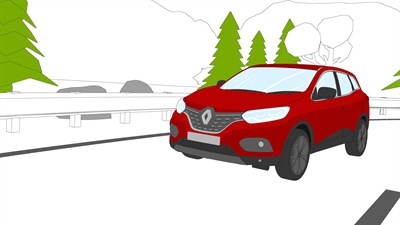 Autós színező és kifestő – Renault Kadjar