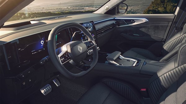 kormánykerék és e-Shifter előválasztókar - Austral full hybrid E-Tech - Renault