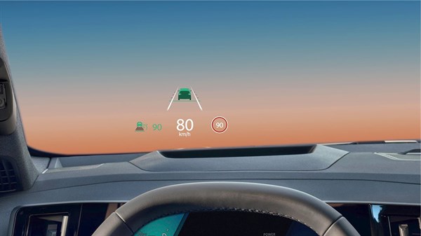  heads-up display -  Austral full hybrid E-Tech - Renault