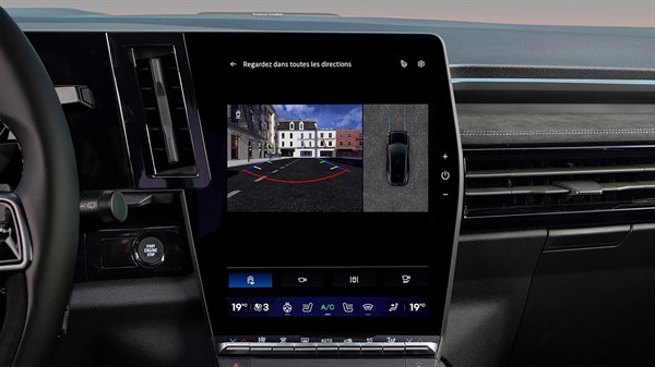 360°-os kamera 3D képpel - Austral full hybrid E-Tech - Renault