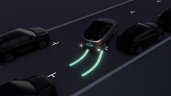 félautomata parkolóasszisztens - Austral full hybrid E-Tech - Renault