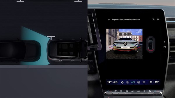 tolatókamera - Austral full hybrid E-Tech - Renault