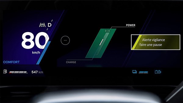 éberségfigyelző asszisztens - Austral full hybrid E-Tech - Renault