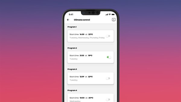 Programme charging - Renault Scenic E-Tech electric
