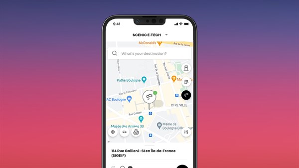 Charging points - Renault Scenic E-tech electric