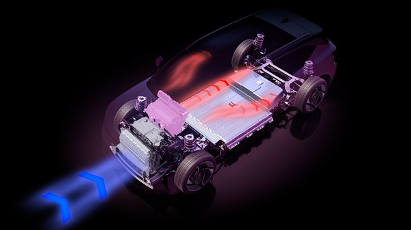 Heat pump - Renault Scenic E-Tech electric