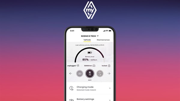 charging services with My Renault - Renault Scenic E-Tech electric
