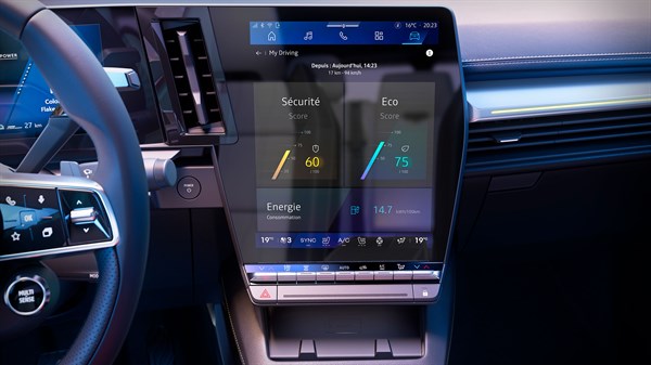 Safety score - Renault Scenic E-Tech electric