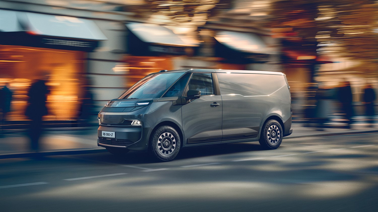 design aérodynamique - nouveau Renault Trafic Van E-Tech électrique