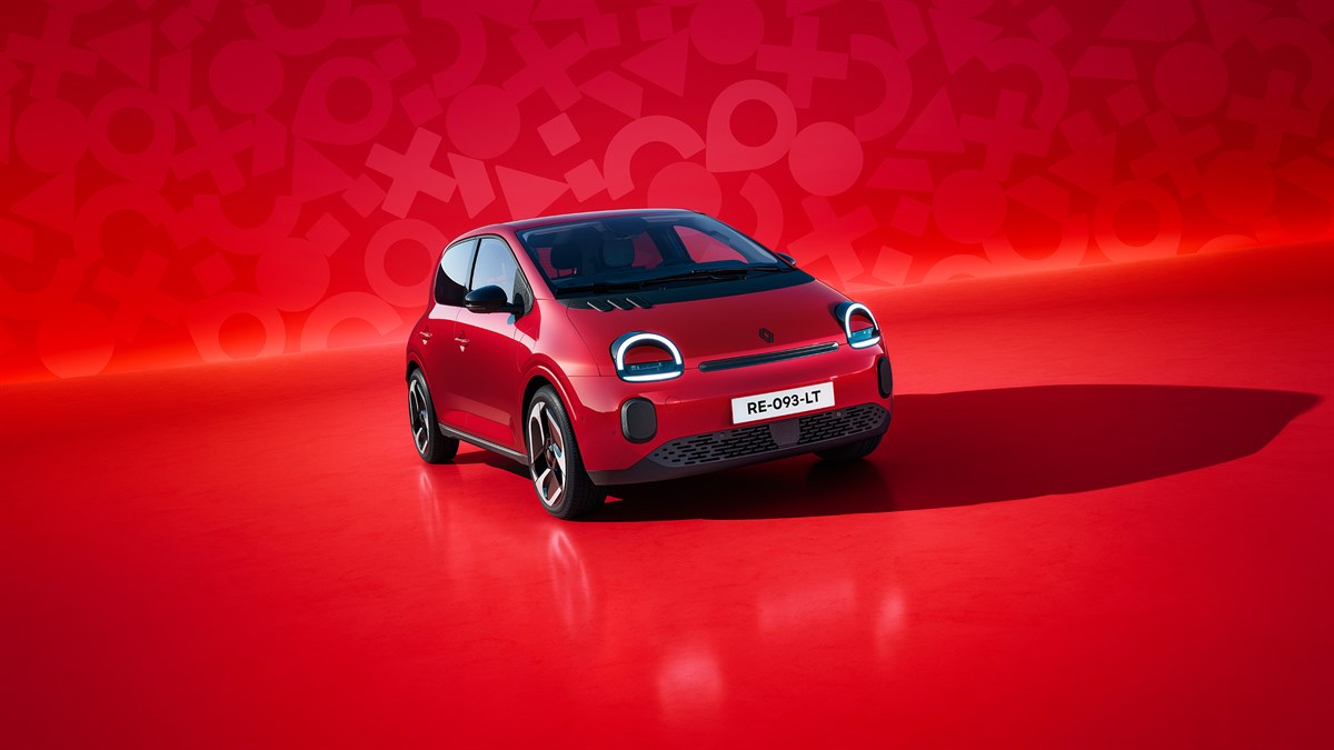 Abszolút vörös - Renault Twingo E-Tech electric