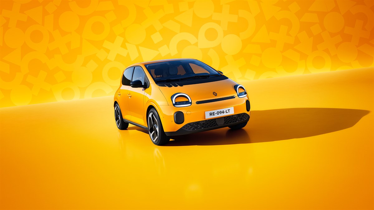 Mango sárga - Renault Twingo E-Tech electric