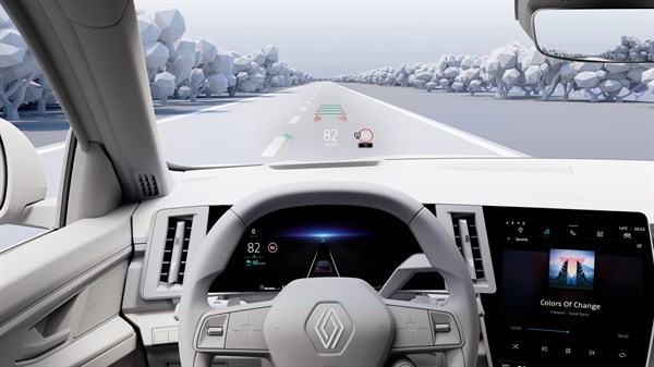 heads-up display - safety - Renault Austral E-Tech full hybrid