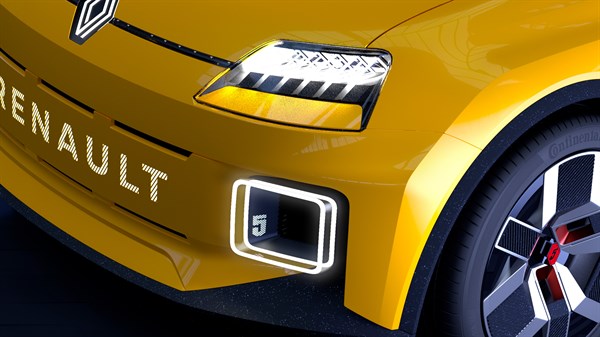 led fényjegyek - Renault 5 E-Tech electric 