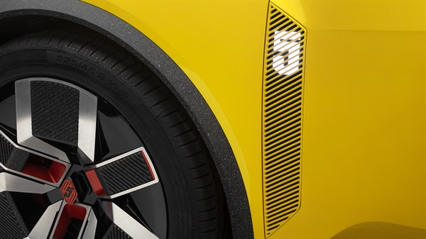 oldalsó rács - Renault 5 E-Tech 
