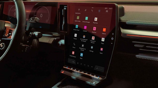  Renault Megane E-Tech 100% electric - openR link alkalmazások